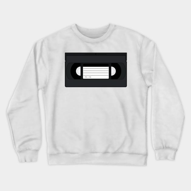 VHS tape Crewneck Sweatshirt by rheyes